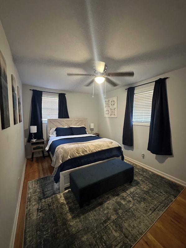 3 bedrooms, iron/ironing board, free WiFi, bed sheets
