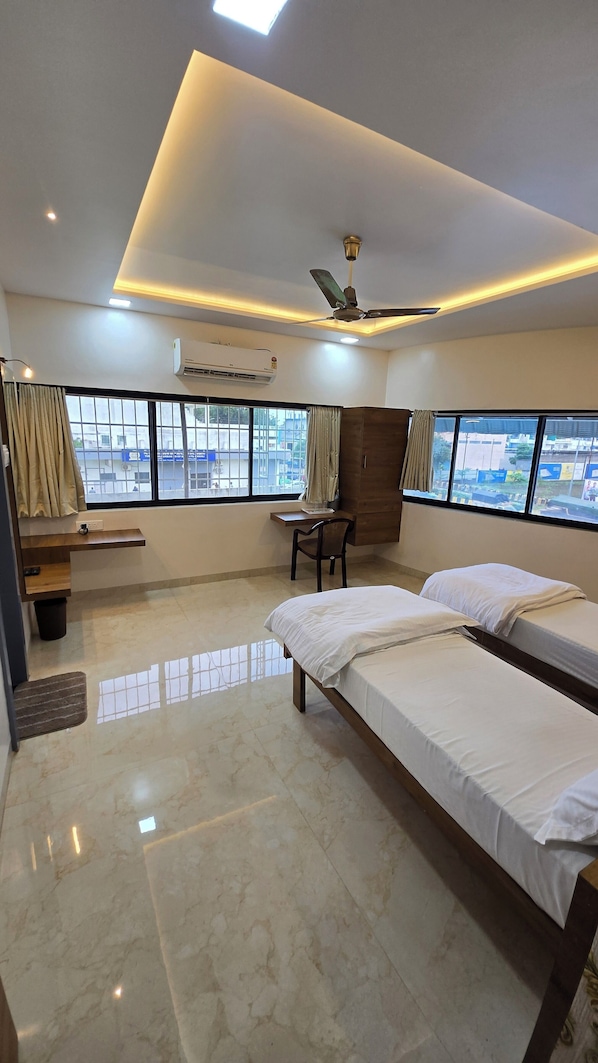 Double or Twin Room, City View | Laptop workspace, free WiFi
