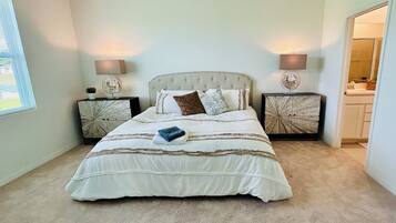 3 bedrooms, iron/ironing board, internet