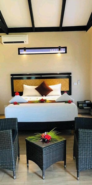 Luxury Villa, Patio, Pool View | In-room safe, desk, iron/ironing board, free WiFi - Bulabard Villas (Sigatoka)