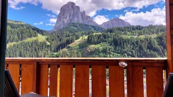 Blick von der Unterkunft