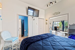 2 chambres, bureau, fer et planche à repasser, accès Internet