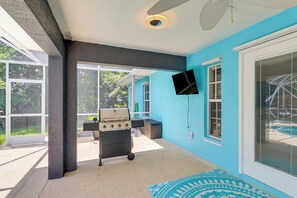 Terrace/patio - Family Getaway w/ Backyard Oasis in Vero Beach! (Vero Beach)