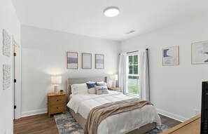 2 soveværelser, strygejern/strygebræt, sengetøj