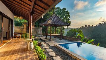 Villa, 2 Bedrooms, Private Pool, Valley View | Premium bedding, desk, laptop workspace, free WiFi