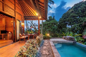 Balcony view - Belas Vana Villa Ubud by Dhananjaya Hospitality (Sebatu)