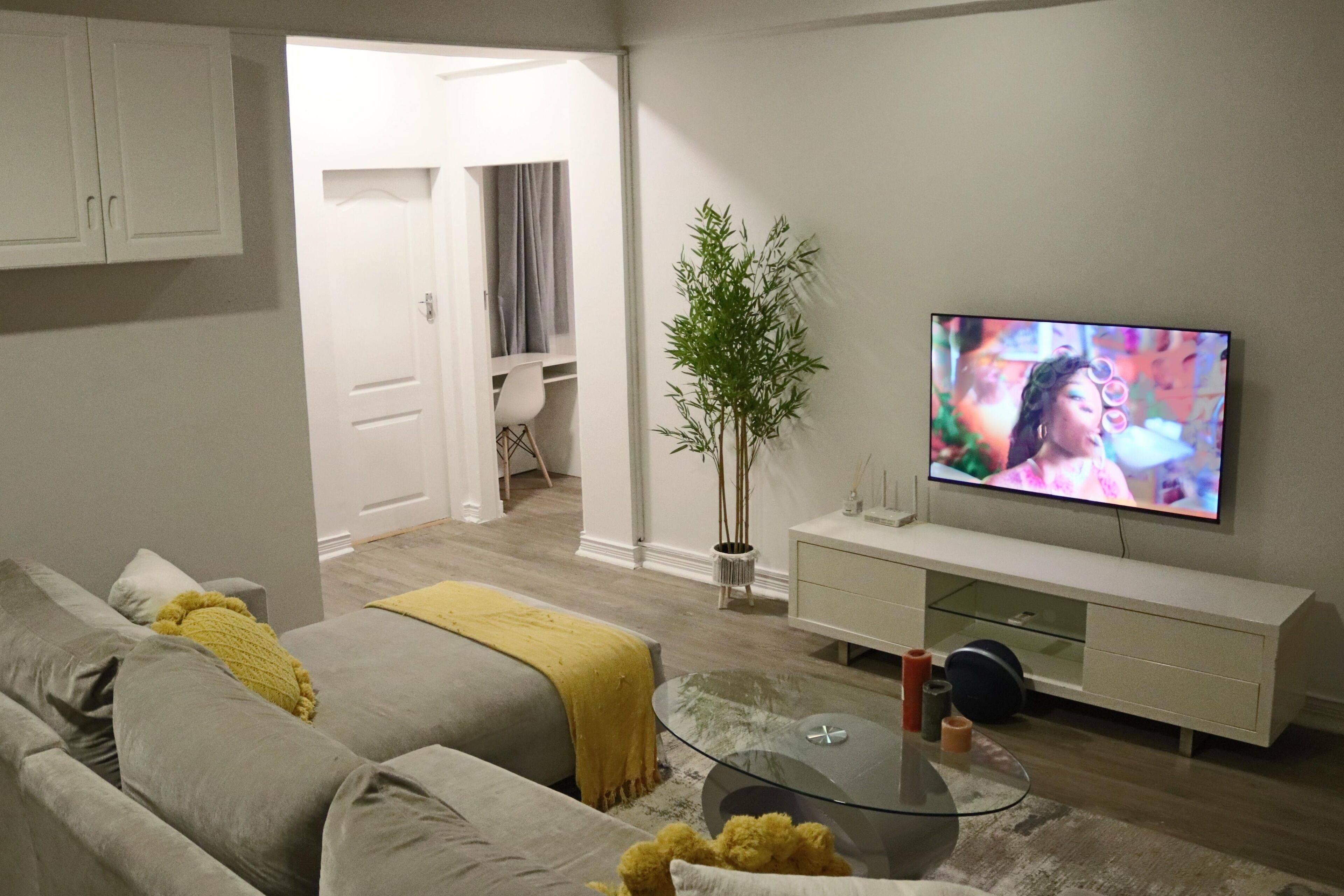 Una televisión