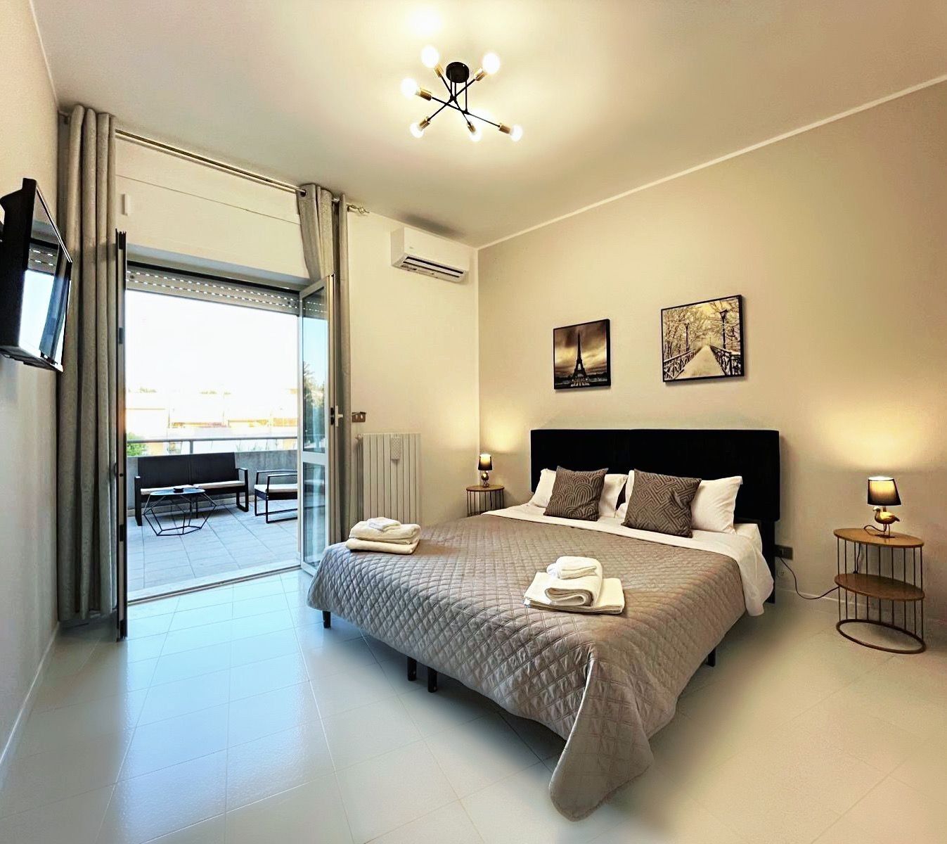 1 bedroom, iron/ironing board, Internet, bed sheets