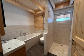 Shower, hair dryer