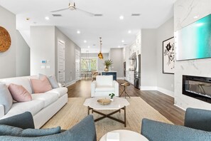 Smart TV, fireplace, offices