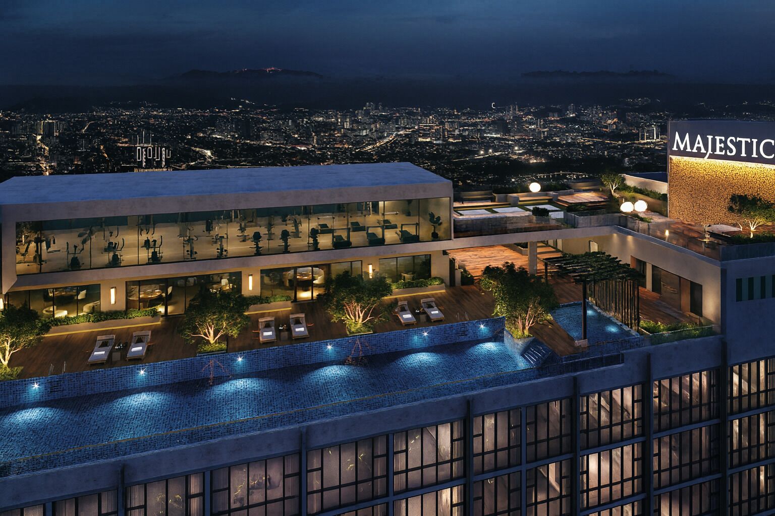 المنشأة من الخارج