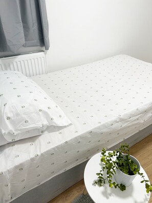 3 habitaciones y ropa de cama 