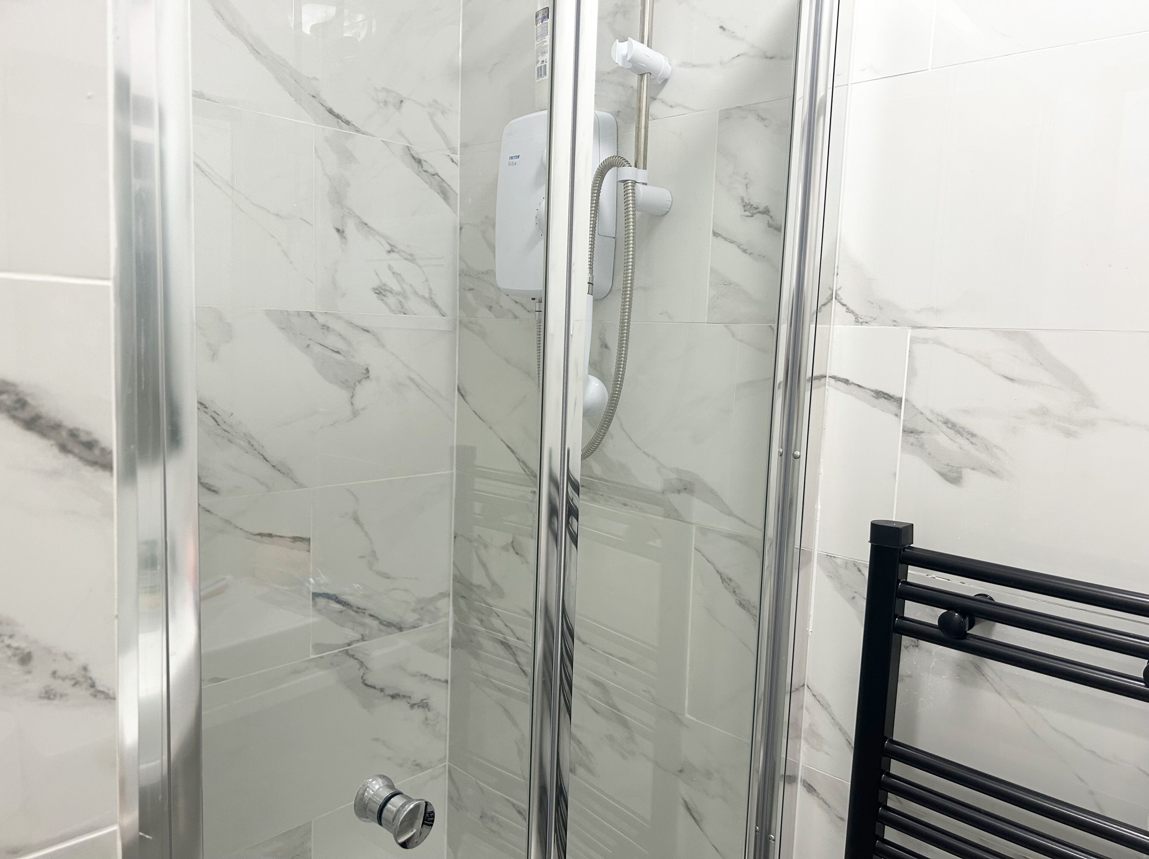 Towels, soap, toilet paper