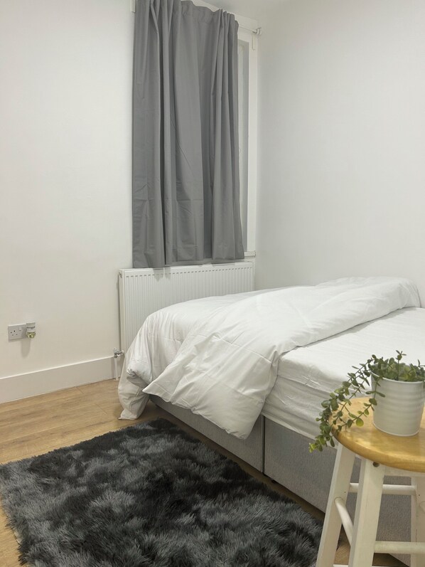 3 habitaciones y ropa de cama 
