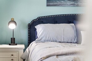 Desk, iron/ironing board, free WiFi, bed sheets