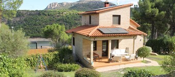 The Brick House. Ideal for families with garden and swimming pool.