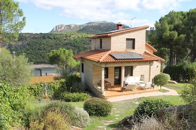 The Brick House. Ideal for families with garden and swimming pool.