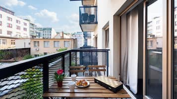 Deluxe Apartment, Balcony, City View | View from room