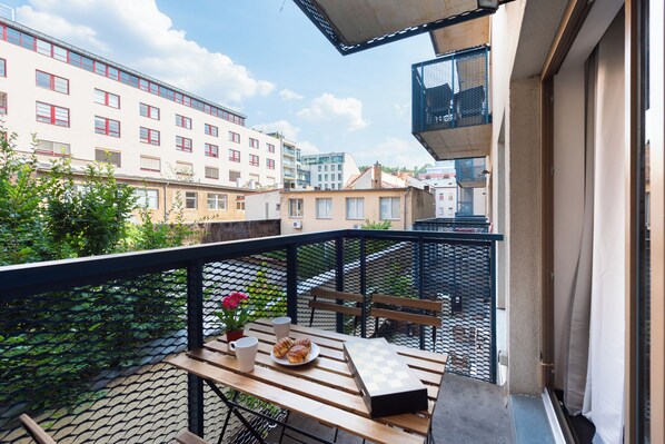 Deluxe Apartment, Balcony, City View | View from room