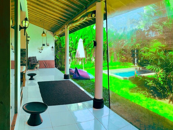 Terraza o patio