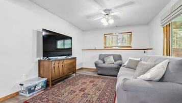 スマートテレビ、暖炉、PC モニター