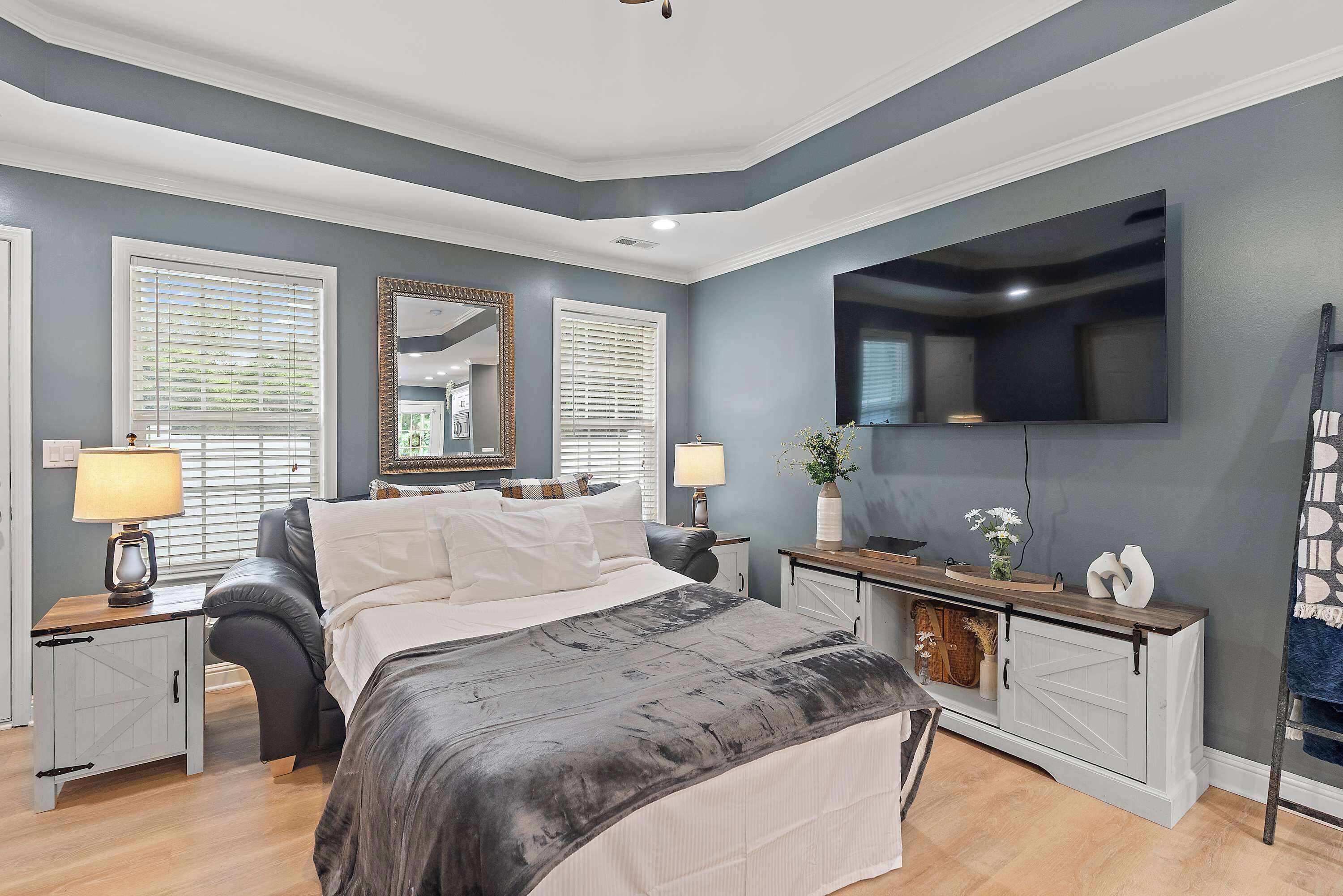 1 makuuhuone, silitysrauta/-lauta, vauvan matkasänky, Wi-Fi