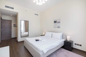 1 室のベッドルーム、アイロン / アイロン台、WiFi、ベッドシーツ