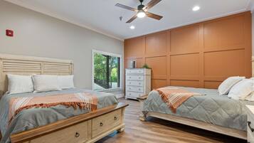 4 bedrooms, iron/ironing board, travel crib, WiFi