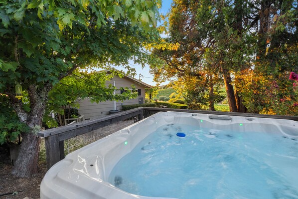 Bain à remous extérieur