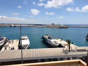 Vista desde la propiedad