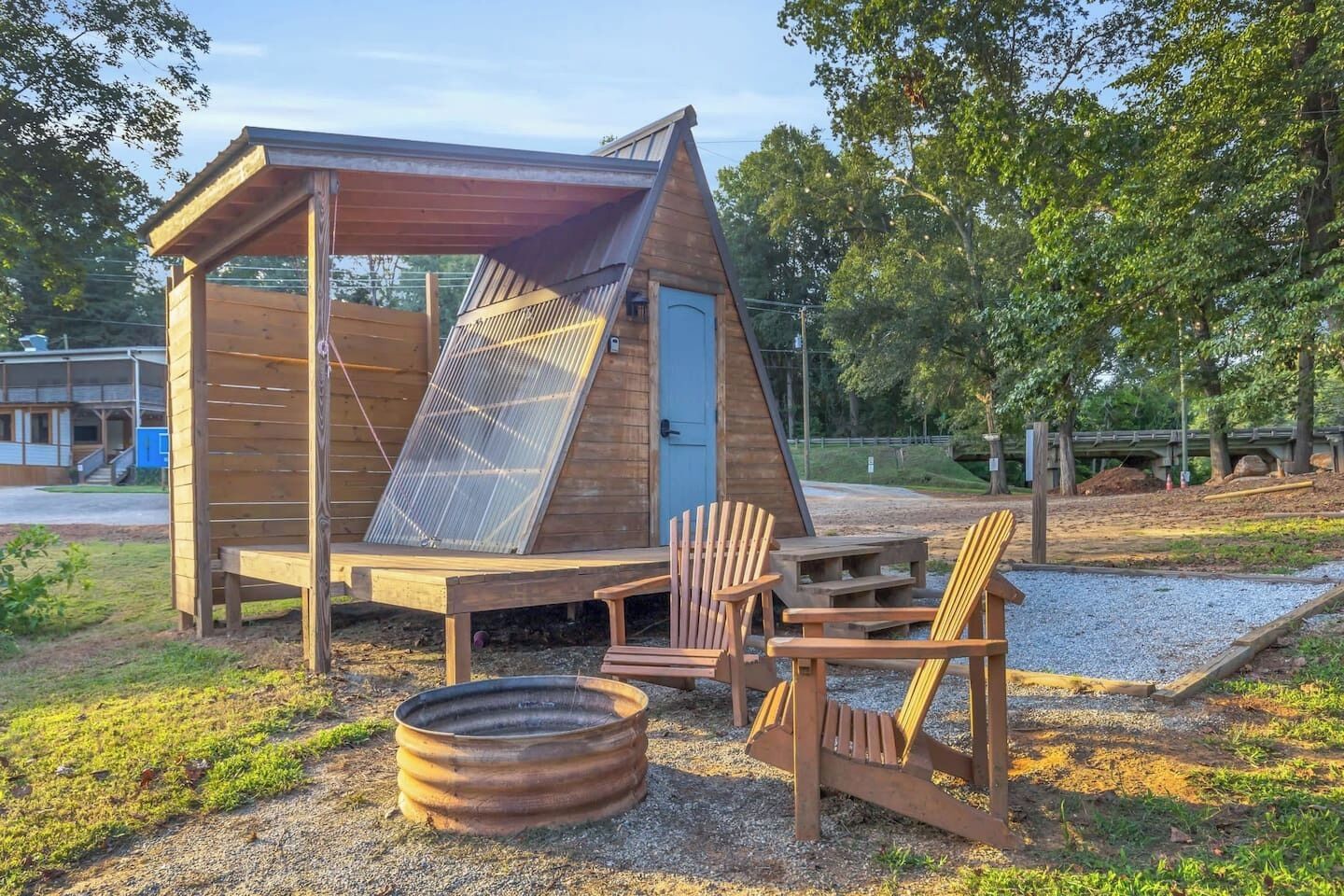 Terrain de l’hébergement 