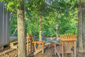 Property grounds - Riverfront Camping Pod, W/ Bath House, Close to DT (Easley)