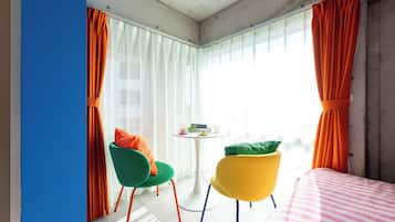 Romantic Double Room | Individually decorated, individually furnished, desk, laptop workspace