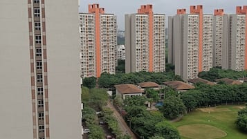 Deluxe Apartment, Kitchen, Golf View | Terrace/patio