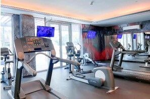 Fitness facility - Al Mesk Tower - One Bed with Scenic Marina Views (Dubai Marina)