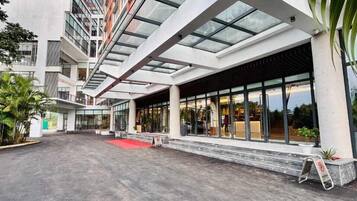 Façade de lâhĂ©bergement