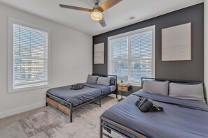 3 bedrooms, iron/ironing board, travel crib, WiFi