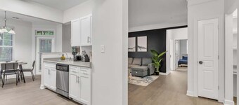 Upscale King 2BR Suite Mins to Downtown Raleigh!