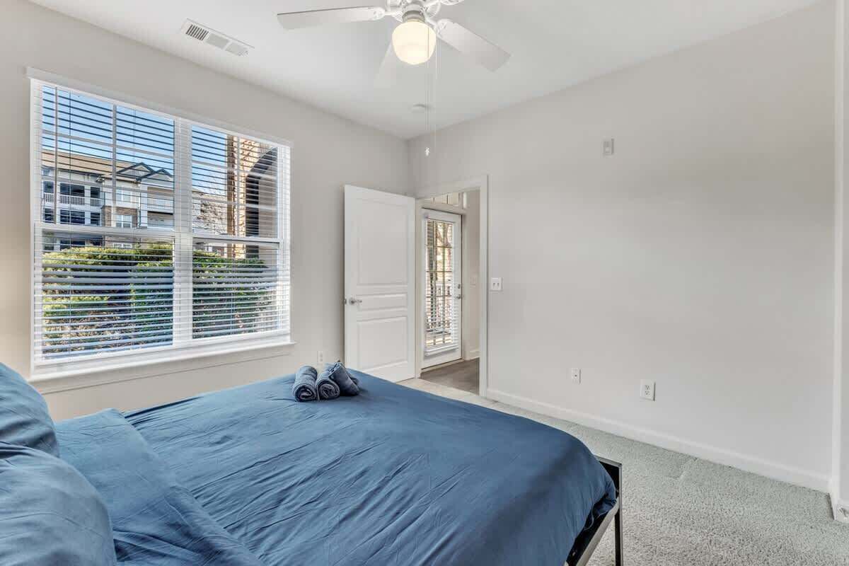 1 bedroom, iron/ironing board, travel crib, WiFi