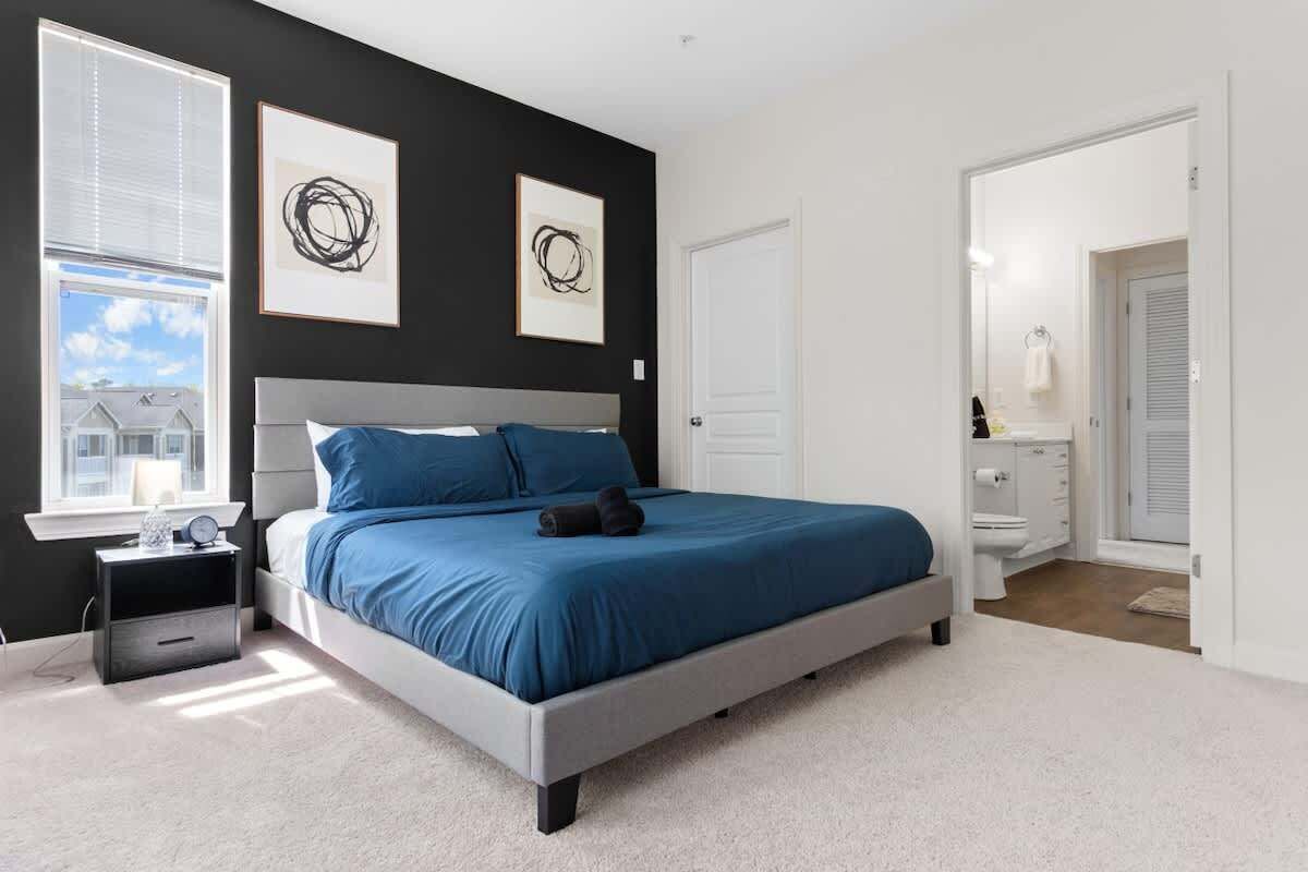 2 bedrooms, iron/ironing board, travel crib, WiFi