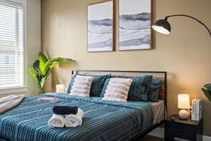 3 bedrooms, iron/ironing board, travel cot, WiFi