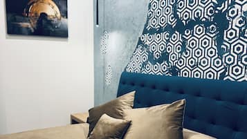 In-room safe, blackout curtains, soundproofing, iron/ironing board