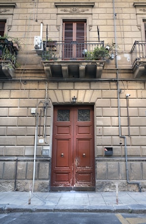 Fassade der Unterkunft