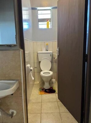 Towels, soap, toilet paper