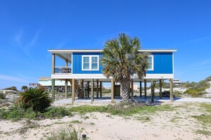 House, 4 Bedrooms | Exterior - Cole's Houses 4159-4 4 Bedroom Home (Gulf Shores)