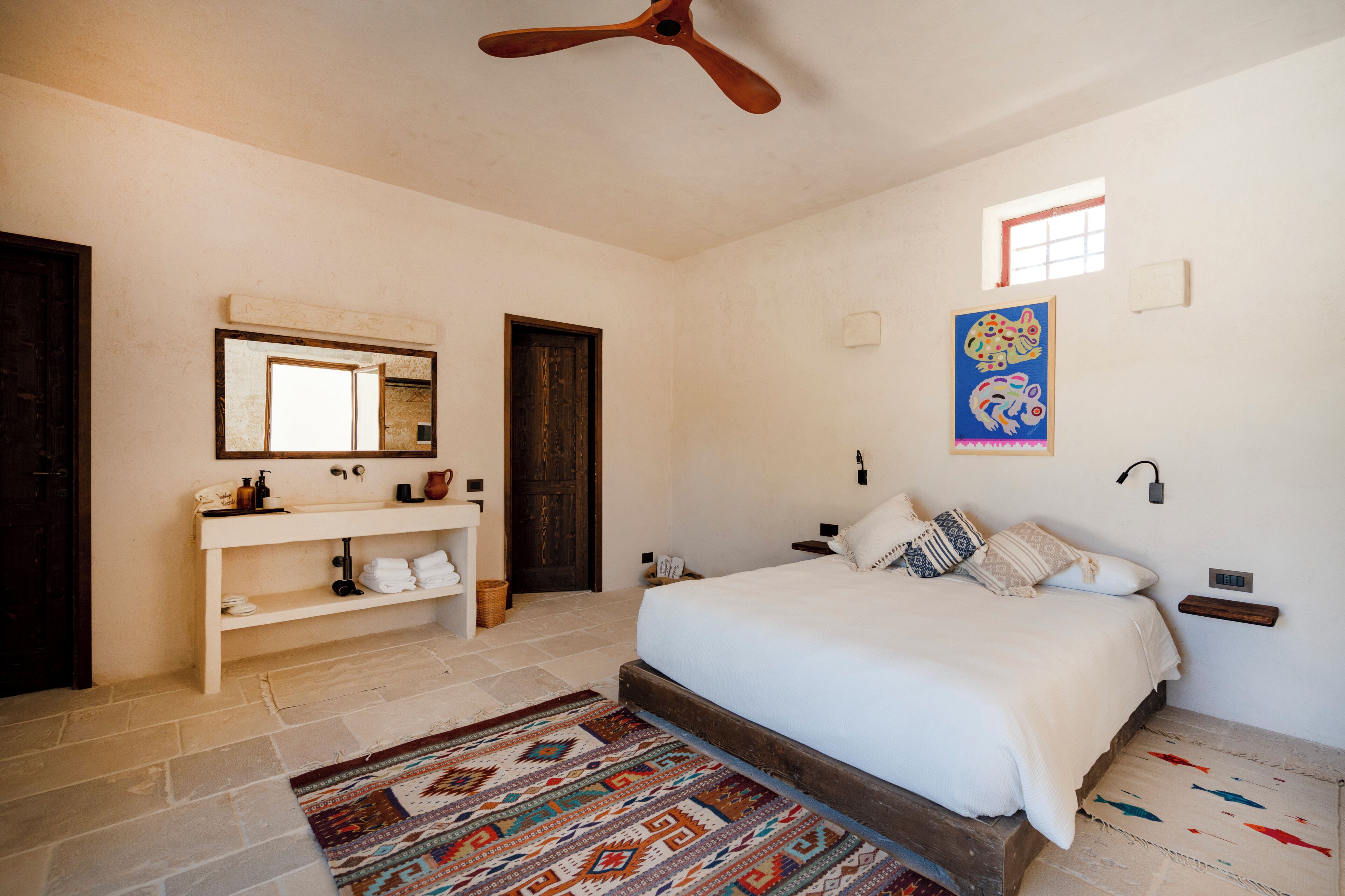 Luxury Double Room, Private Pool, Courtyard View | Egyptian cotton sheets, premium bedding, down comforters, pillowtop beds