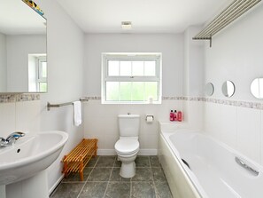 Douche, serviettes fournies