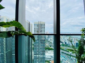 Apartment, 2 Schlafzimmer, Balkon, Stadtblick | Balkon