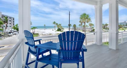 🌊Anchors Down | Luxury 5BR w/ Private Pool, Spa + Game Room | Steps 2 Beach🏖️