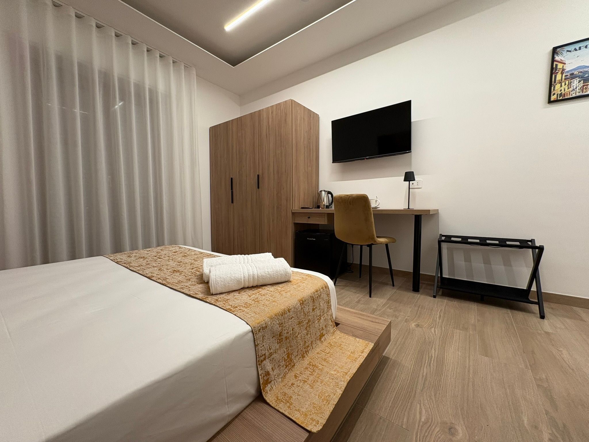 Doppia Deluxe, balcone | Una cassaforte in camera, tende oscuranti, Wi-Fi gratuito